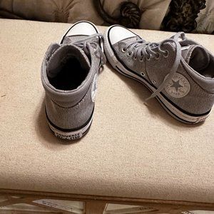 Converse All-Star Gray High Tops size 6